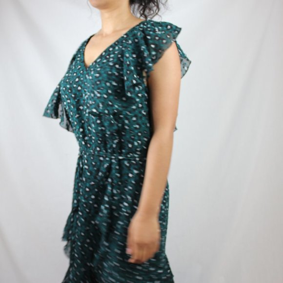 Tommy Hilfiger Short Sleeve Frill Dress - Picture 7 of 7